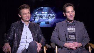 Jeremy Renner & Paul Rudd talk 'Avengers: Endgame'
