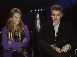 Jessica Alba & Hayden Christensen (Awake) - Interview