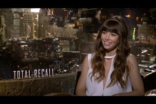 Jessica Biel (Total Recall) - Interview