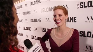Jessica Chastain - Miss Sloane Red Carpet Interview