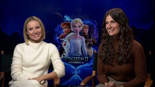Kristen Bell & Idina Menzel talk about 'Frozen II'