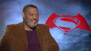 Laurence Fishburne Interview - Batman v Superman: Dawn of Justice