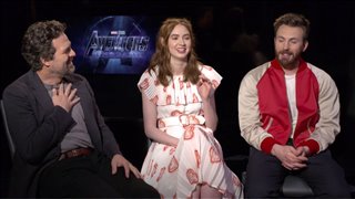 Mark Ruffalo, Karen Gillan and Chris Evans talk 'Avengers: Endgame'