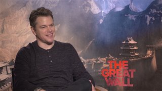 Matt Damon Interview - The Great Wall