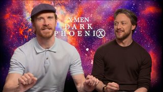 Michael Fassbender & James McAvoy talk 'Dark Phoenix'