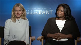 Naomi Watts & Octavia Spencer Interview - The Divergent Series: Allegiant