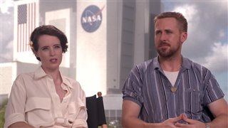 Ryan Gosling & Claire Foy talk 'First Man'