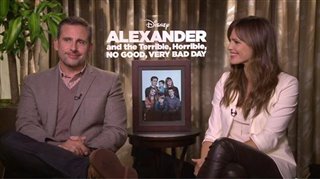 Steve Carell & Jennifer Garner (Alexander and the Terrible, Horrible, No Good, Very Bad Day)