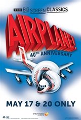 Airplane! (1980) 40th Anniversary presented by TCM Movie Poster