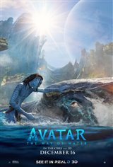 Avatar: The Way of Water 3D Movie Poster