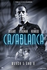 Casablanca presented by TCM Movie Poster