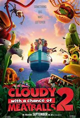 Cloudy with a Chance of Meatballs 2 Poster