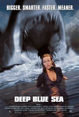 Deep Blue Sea Movie Poster