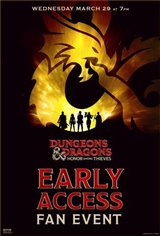 Dungeons & Dragons: Honor Among Thieves Early Access Fan Event Poster