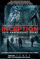 Inception: 10th Anniversary Event Poster