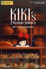 Kiki's Delivery Service 35th Anniversary - Studio Ghibli Fest 2024 Movie Poster