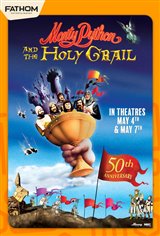 Monty Python and the Holy Grail 50th Anniversary Movie Poster