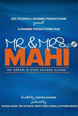 Mr. & Mrs. Mahi Movie Poster