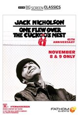 One Flew Over the Cuckoo's Nest (1975) 45th Anniversary presented by TCM Movie Poster
