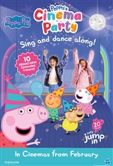 Peppa's Cinema Party Poster