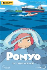 Ponyo 15th Anniversary - Studio Ghibli Fest 2023 Movie Poster