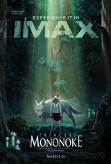 Princess Mononoke 4K IMAX Exclusive Movie Poster
