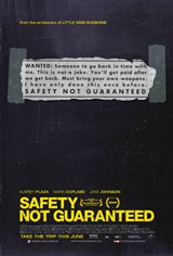 Safety Not Guaranteed Movie Poster