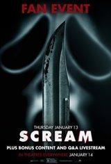 Scream Fan Event with Q&A Livestream Movie Poster