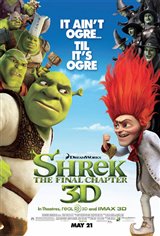 Shrek Forever After 3D Movie Poster