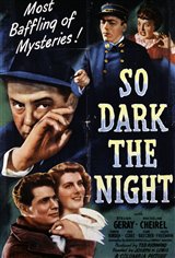So Dark the Night (1946) Poster