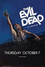 The Evil Dead 40th Anniversary Movie Poster