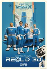 The Fantastic Four: First Steps XD RealD 3D Fan Event Movie Poster