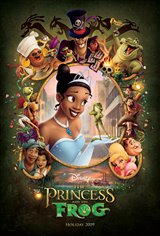 The Princess and the Frog Movie Poster