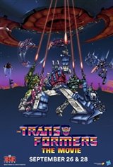 The Transformers: The Movie 35th Anniversary Movie Poster