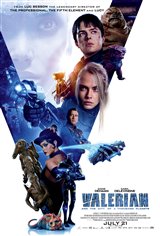 Valerian and the City of a Thousand Planets Movie Poster