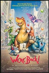 We're Back: A Dinosaur's Story Movie Poster