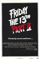 Friday the 13th Part II Movie Poster