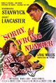 Sorry, Wrong Number Movie Poster