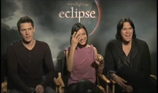 Alex Meraz, Chaske Spencer and Julia Jones (The Twilight Saga: Eclipse) - Interview