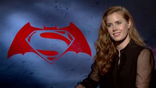Amy Adams Interview - Batman v Superman: Dawn of Justice