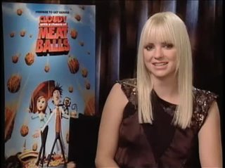 Anna Faris (Cloudy With a Chance of Meatballs)
