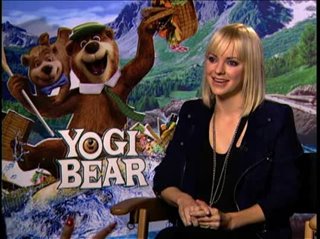 Anna Faris (Yogi Bear) - Interview