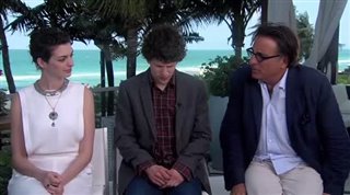 Anne Hathaway, Jesse Eisenberg & Andy Garcia (Rio 2)