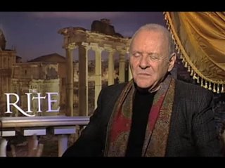 Anthony Hopkins (The Rite) - Interview