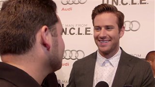 Exclusive: Armie Hammer - The Man from U.N.C.L.E. Red Carpet