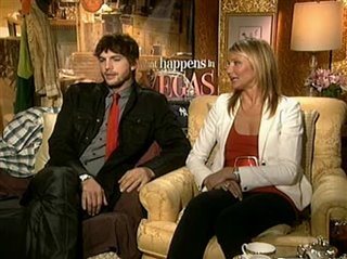 Ashton Kutcher & Cameron Diaz (What Happens in Vegas) - Interview