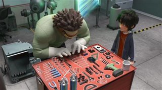 Big Hero 6 movie clip - "Meet the Team - Wasabi"