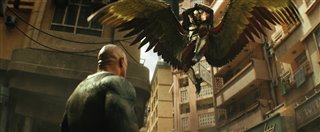 BLACK ADAM Movie Clip - "Hawkman Fights Black Adam"
