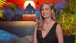 Brie Larson Interview - Kong: Skull Island