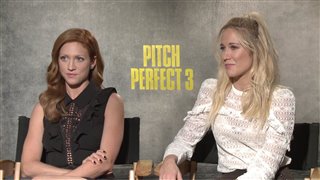 Brittany Snow & Anna Camp Interview - Pitch Perfect 3